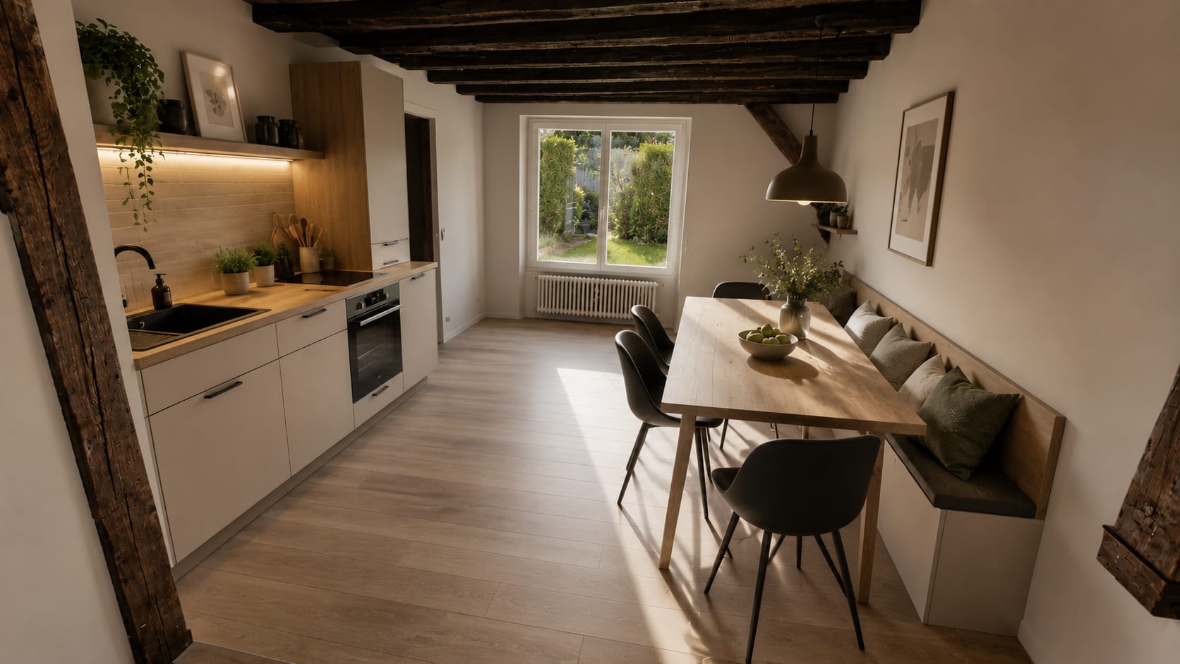Cuisine apres transformation